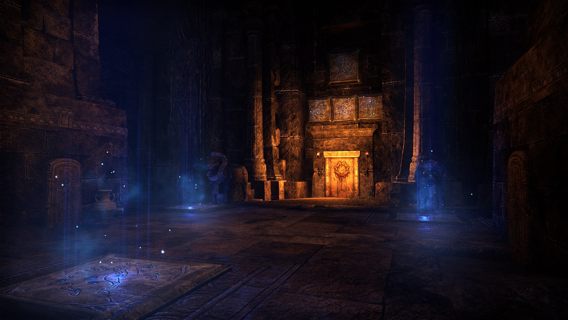 595 (f). The battle for the Warrior’s stone