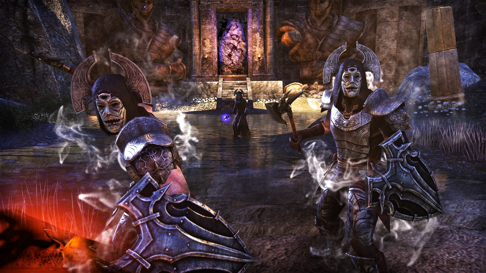 595 (g). The battle for the Warrior’s stone